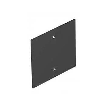   Obo Bettermann 7408140 T12L P05S 9011 fedlap  94.5x88mm   grafitszürke