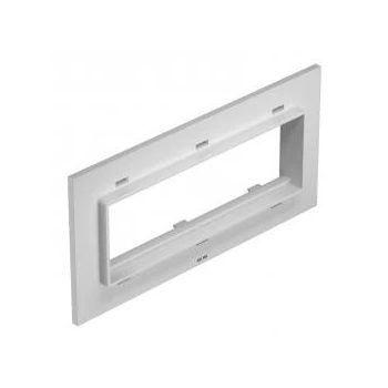   Obo Bettermann 7408456 T8NL P105 7035 fedlap 3-es Modul 45, T4L/T8NL-hez    világos-  szürke