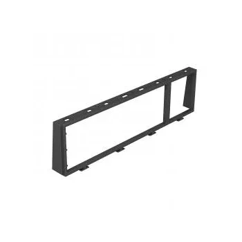   Obo Bettermann 7408680 MT45V 3+1 beépítő keret 3 + 1 Modul 45-höz    grafitszürke