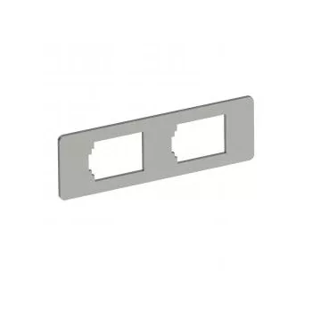   Obo Bettermann 7408703 MPMT45 2B szerelőlemez 2 db B típusú kivágáshoz 77x24x1,5