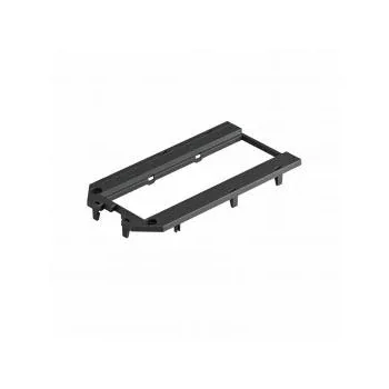   Obo Bettermann 7408761 UT4 P3 Fedlap UT4-hez, 3 db Modul 45 részére 147x76x4   grafitszürke