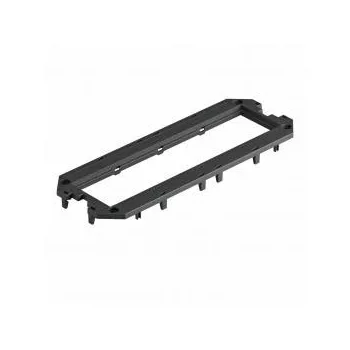   Obo Bettermann 7408763 UT4 P4 Fedlap UT4-hez, 4 db Modul 45 részére 208x76x4   grafitszürke