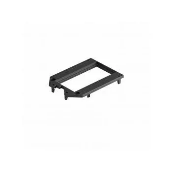   Obo Bettermann 7408773 UT34 P2 Fedlap UT3 és UT4 2 db Modul 45-höz 104x76x4   grafitszürke