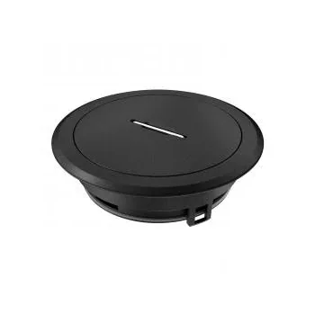   Obo Bettermann 7408857 GES R2T KP tubusfedél fogantyúval 140 mm P porbevonatos fekete