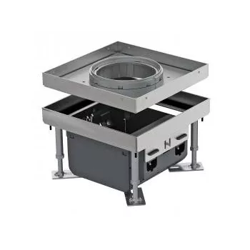   Obo Bettermann 7409546 RKF2 SL2 V3 30 Nagyteherbírású keret. kazetta tubushoz 383x383x30