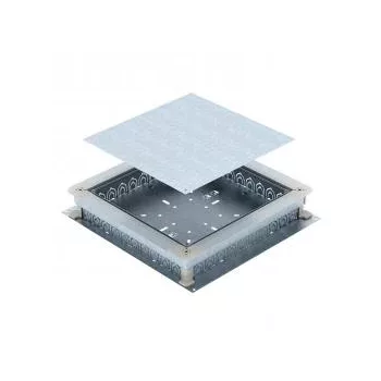  Obo Bettermann 7410035 UZD 350-3 R Húzó-és leágazó doboz 70-125 mm esztrichmagasság 510x467x70 FS szalaghorganyzott, DIN EN 10346