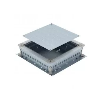   Obo Bettermann 7410047 UZD 115170 350-3 Húzó- és leágazódoboz 115-170 mm esztrich-magassághoz 510x467x115 FS szalaghorganyzott, DIN EN 10346