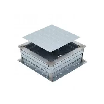   Obo Bettermann 7410056 UZD 165220 350-3 Húzó- és leágazódoboz 165-220 mm esztrich-magassághoz 510x467x165 FS szalaghorganyzott, DIN EN 10346