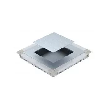   Obo Bettermann 7410062 UGD55 350-3 9R padló alatti szerelvénydoboz GES9/55UV-hez 467x467x55 FS szalaghorganyzott, DIN EN 10346