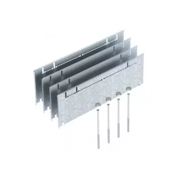   Obo Bettermann 7410166 ASH350-3 265320 Oldalmagasító készlet 265+55 mm oldalmagassághoz  FS szalaghorganyzott, DIN EN 10346