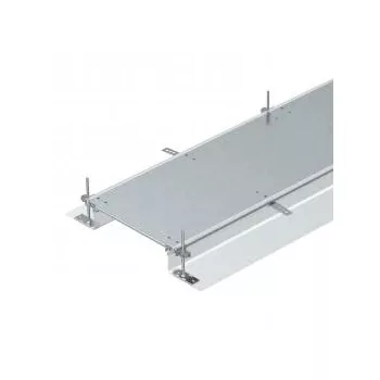   Obo Bettermann 7424044 OKA-G40040140R nyitható padlócsatorna zárt, bepattintható 2400x400x140 FS szalaghorganyzott, DIN EN 10346
