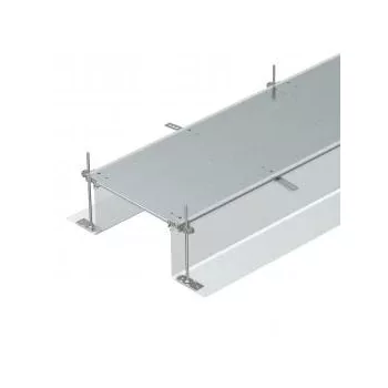   Obo Bettermann 7424064 OKA-G40040240R nyitható padlócsatorna zárt, bepattintható 2400x400x240 FS szalaghorganyzott, DIN EN 10346
