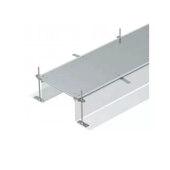   Obo Bettermann 7424066 OKA-G50040240R nyitható padlócsatorna zárt, bepattintható 2400x500x240 FS szalaghorganyzott, DIN EN 10346