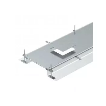   Obo Bettermann 7424120 OKA-G30040140D4 nyitható padlócsatorna GES4 szerelvénybetéthez 2400x300x140 FS szalaghorganyzott, DIN EN 10346