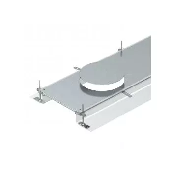   Obo Bettermann 7424246 OKA-G60040140DR9 nyitható padlócsatorna GESR9 szerelvénybetéthez 2400x600x140 FS szalaghorganyzott, DIN EN 10346