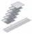 Obo Bettermann 7425310 OKA RK 300 15 kazetta OKA-G-hez és OKA-W-hez 400x300x15