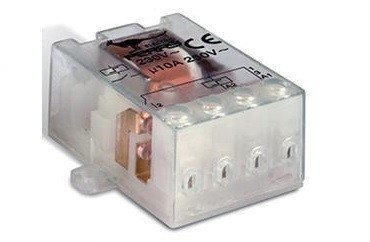 Perry Electric, 1RI01230ACPC, kapcsoló alá építhető léptető miniatűr (impulzus) relé, 10A, 1 érintkező, 2 kapcsolási pozíció, tápfeszültség 230V AC 50/60 Hz (Perry 1RI01230ACPC)