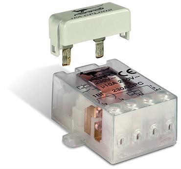 Perry Electric 1VACPL002 Dugaszolható kondenzátor, (glimm, 230 V AC) élvilágítós nyomógombhoz