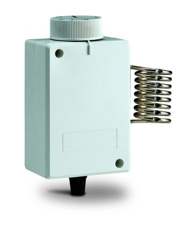 Perry Electric 1TCTB088 ipari termosztát beépített érzékelővel, hőmérséklet tartomány: + 4°C - + 40°C, 1 potenciálmentes váltóérintkező, 1 beállítható hőmérsékleti szint