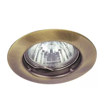   Rábalux 1090 SPOTRELIGHT beltéri ráépíthető és beépíthető lámpa bronz színben, GU5.3 foglalattal, IP20 védettséggel ( Rábalux 1090 )