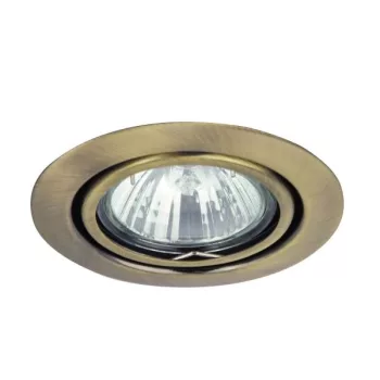   Rábalux 1095 SPOTRELIGHT beltéri ráépíthető és beépíthető lámpa bronz színben, GU5.3 foglalattal, IP20 védettséggel ( Rábalux 1095 )