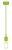 Rabalux Roxy 1415 függeszték, zöld, 1x E27 (max 60 W) foglalat, IP20