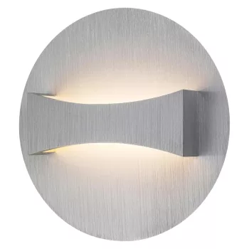 Rabalux Neville 1438 fali lámpa, súrolt alumínium, beépített LED 6 W, 220 lm, 3000 K, IP20