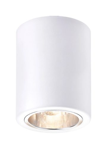 Rábalux 2056 KOBALD beltéri ráépíthető és beépíthető lámpa matt fehér színben, E27 foglalattal, IP20 védettséggel ( Rábalux 2056 )