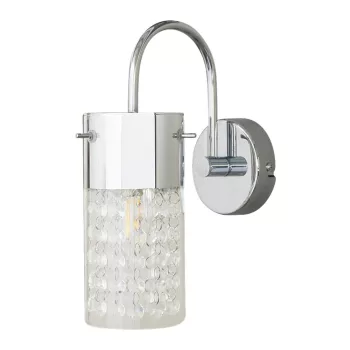   Rábalux 2194 NIAGARA beltéri fürdőszobai lámpa króm színben, E14 foglalattal, IP44 védettséggel, 5 év garanciával ( Rábalux 2194 )