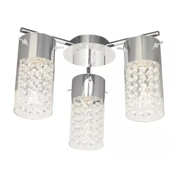  Rábalux 2195 NIAGARA beltéri fürdőszobai lámpa króm színben, 3db E14 foglalattal, IP44 védettséggel, 5 év garanciával ( Rábalux 2195 )