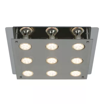 Rabalux Naomi 2643 mennyezeti lámpa, füstszínű, 9x GU10 (max 15 W) foglalat, IP20