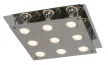 Rabalux Naomi 2643 mennyezeti lámpa, füstszínű, 9x GU10 (max 15 W) foglalat, IP20