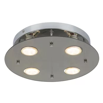 Rabalux Naomi 2644 mennyezeti lámpa, füstszínű, 4x GU10 (max 15 W) foglalat, IP20