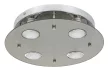Rabalux Naomi 2644 mennyezeti lámpa, füstszínű, 4x GU10 (max 15 W) foglalat, IP20