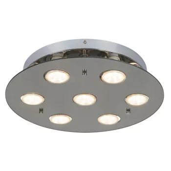 Rabalux Naomi 2646 mennyezeti lámpa, füstszínű, 7x GU10 (max 15 W) foglalat, IP20