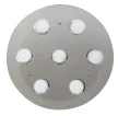 Rabalux Naomi 2646 mennyezeti lámpa, füstszínű, 7x GU10 (max 15 W) foglalat, IP20