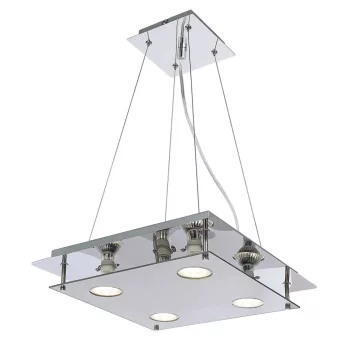 Rabalux Naomi 2648 függeszték, füstszínű, 4x GU10 (max 15 W) foglalat, IP20
