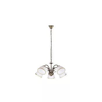 Rabalux ALETTA 2780 csillár, bronz, 5db E14 foglalat, IP20