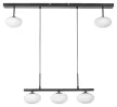 Rábalux 3060 CALISTA beltéri függeszték fekete színben, 5db G9 foglalattal, IP20 védettséggel ( Rábalux 3060 )