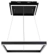 Rabalux Quadro 3085 függeszték, matt fekete, beépített LED 60 W, 1670 lm, 4000 K, IP20