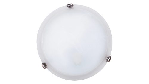 Rábalux 3202 ALABASTRO beltéri mennyezeti lámpa fehér alabástrom üveg színben, E27 foglalattal, IP20 védettséggel, 5 év garanciával ( Rábalux 3202 )