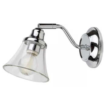   Rábalux 3207 ANTOINE beltéri fürdőszobai lámpa króm színben, E14 foglalattal, IP44 védettséggel ( Rábalux 3207 )