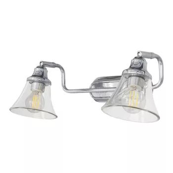   Rábalux 3208 ANTOINE beltéri fürdőszobai lámpa króm színben, 2db E14 foglalattal, IP44 védettséggel ( Rábalux 3208 )