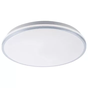   Rábalux 3478 LINDEN beltéri mennyezeti lámpa króm színben, 4500 lm, 50W teljesítmény, 25000h élettartammal, IP20 védettséggel, 5 év garanciával, 3000-6500K ( Rábalux 3478 )