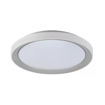   Rábalux 3510 EVEREST beltéri okos világítás ezüst színben, 3200 lm, 40W teljesítmény, 25000h élettartammal, IP20 védettséggel, 5 év garanciával, 2700-6500K ( Rábalux 3510 )