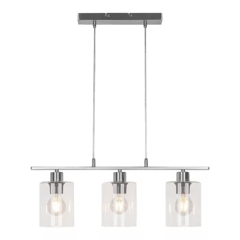   Rábalux 3580 MIROSLAW beltéri függeszték szatin króm színben, 3db E27 foglalattal, IP20 védettséggel ( Rábalux 3580 )
