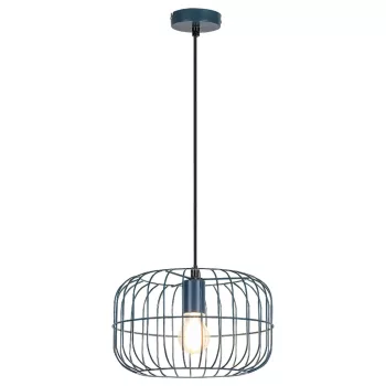 Rabalux Xenia 4919 függeszték, kék, 1x E27 (max 60 W) foglalat, IP20