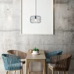 Rabalux Xenia 4919 függeszték, kék, 1x E27 (max 60 W) foglalat, IP20