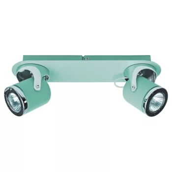 Rabalux April 5034 spotlámpa, menta, 2x GU10 (max 5 W) foglalat, IP20