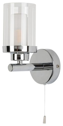 Rábalux 5087 AVIVA beltéri fürdőszobai lámpa króm színben, G9 foglalattal, IP44 védettséggel ( Rábalux 5087 )